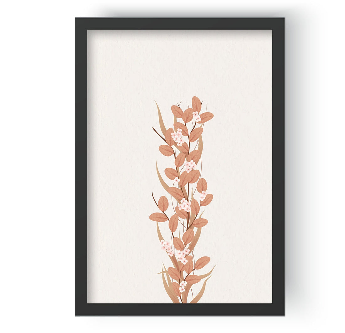Boho plant with flower