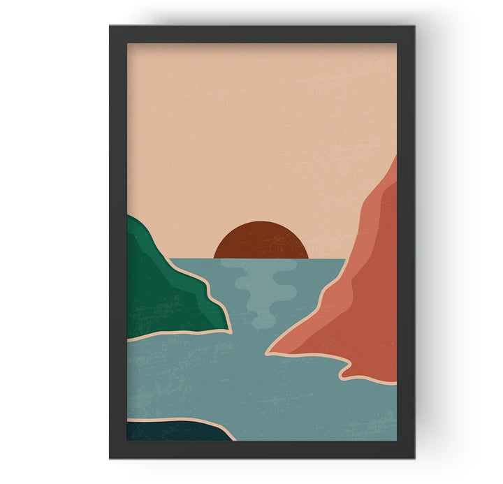 River Delta Sunset