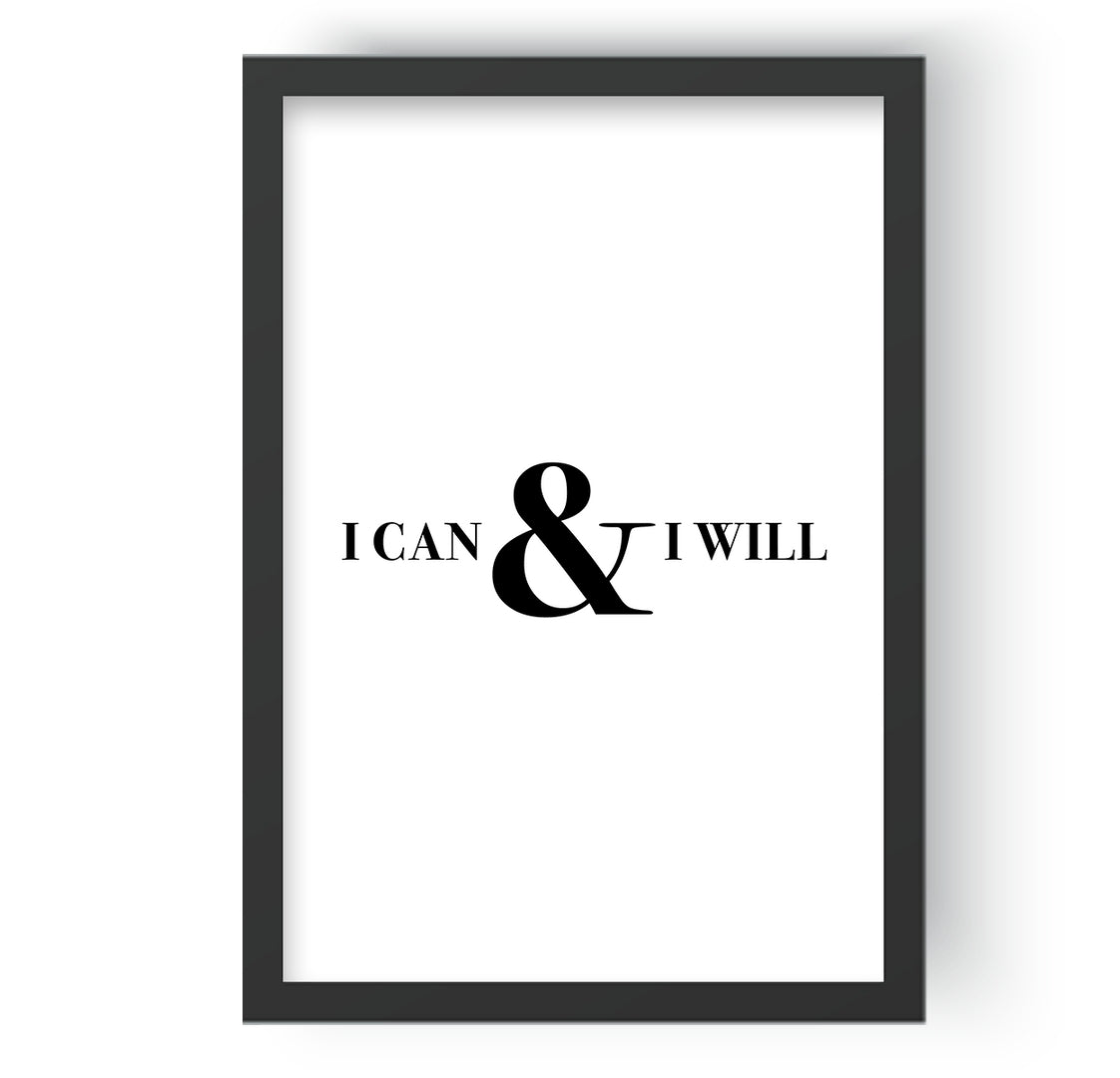 I Can & I will