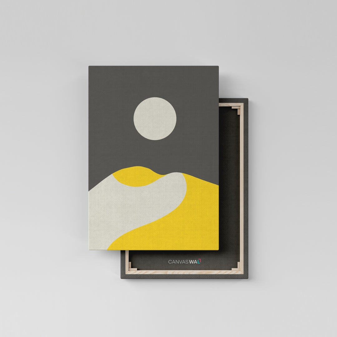 Mountains & Sun Landscape Art I