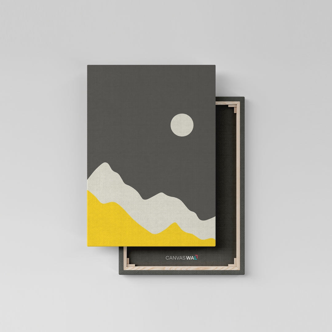 Mountains & Sun Landscape Art III