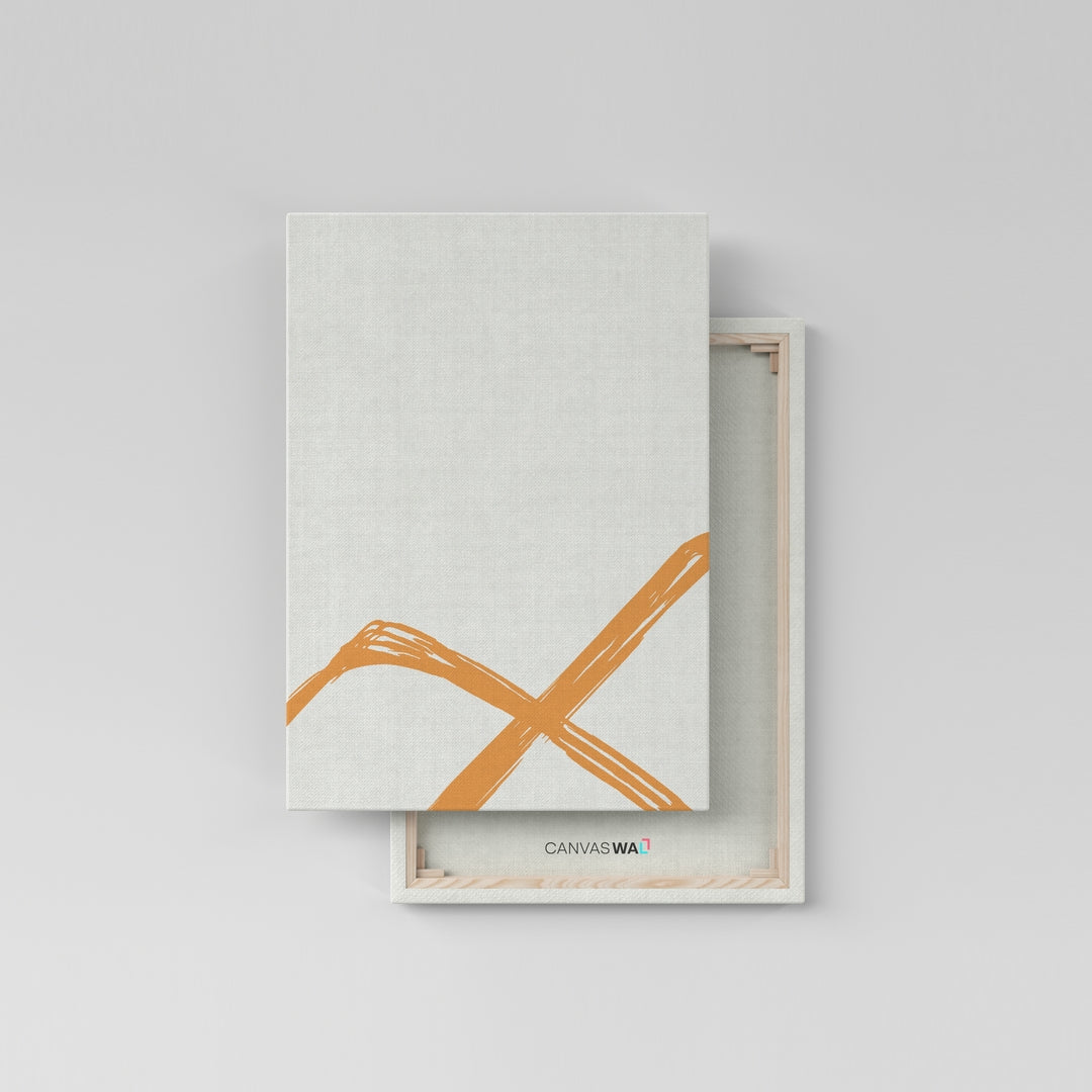 Boho Orange Strokes III