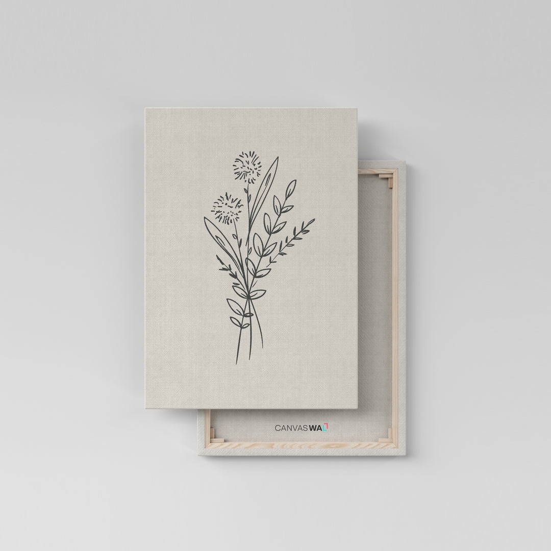 Minimalist Floral Art I