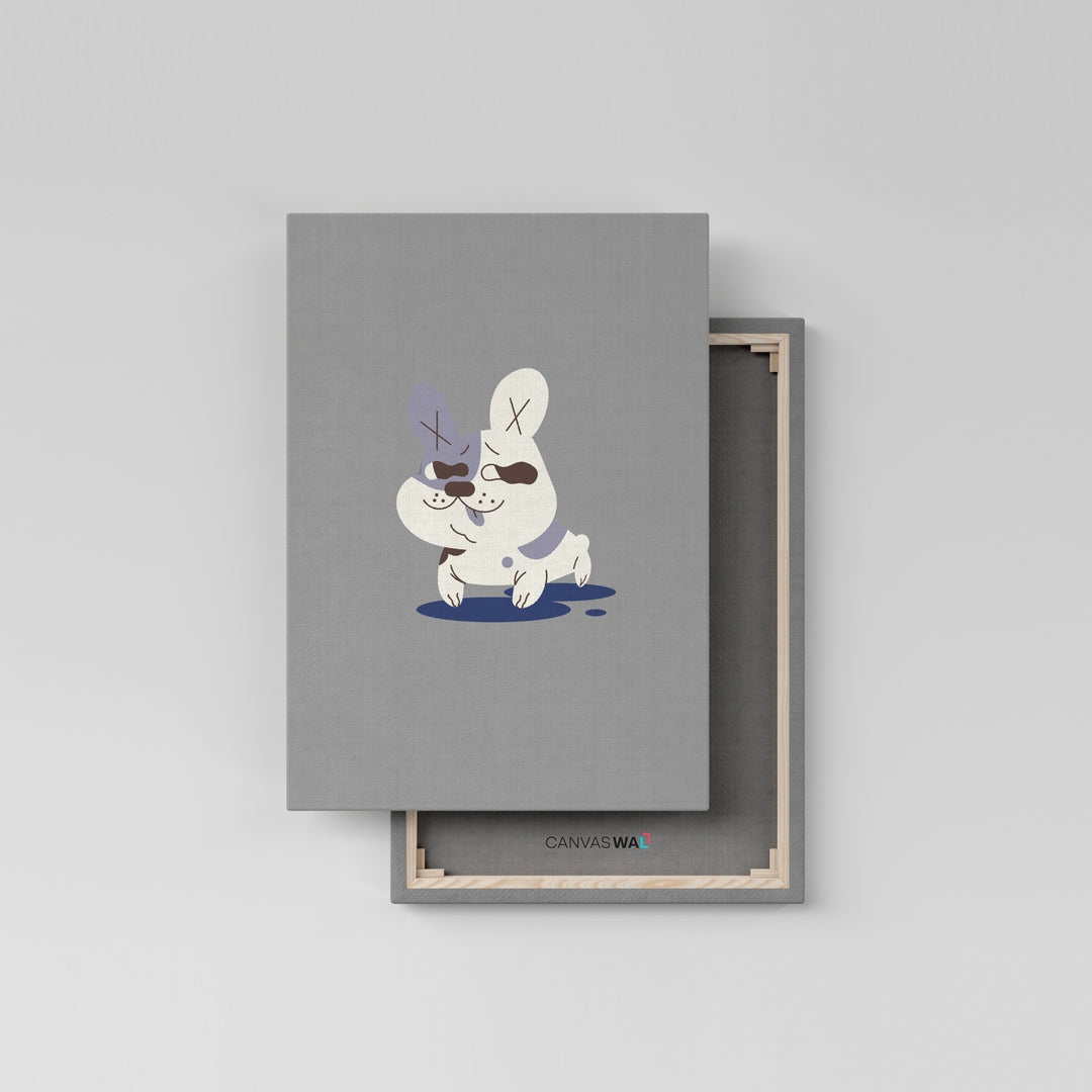 The Smirking White Puppy