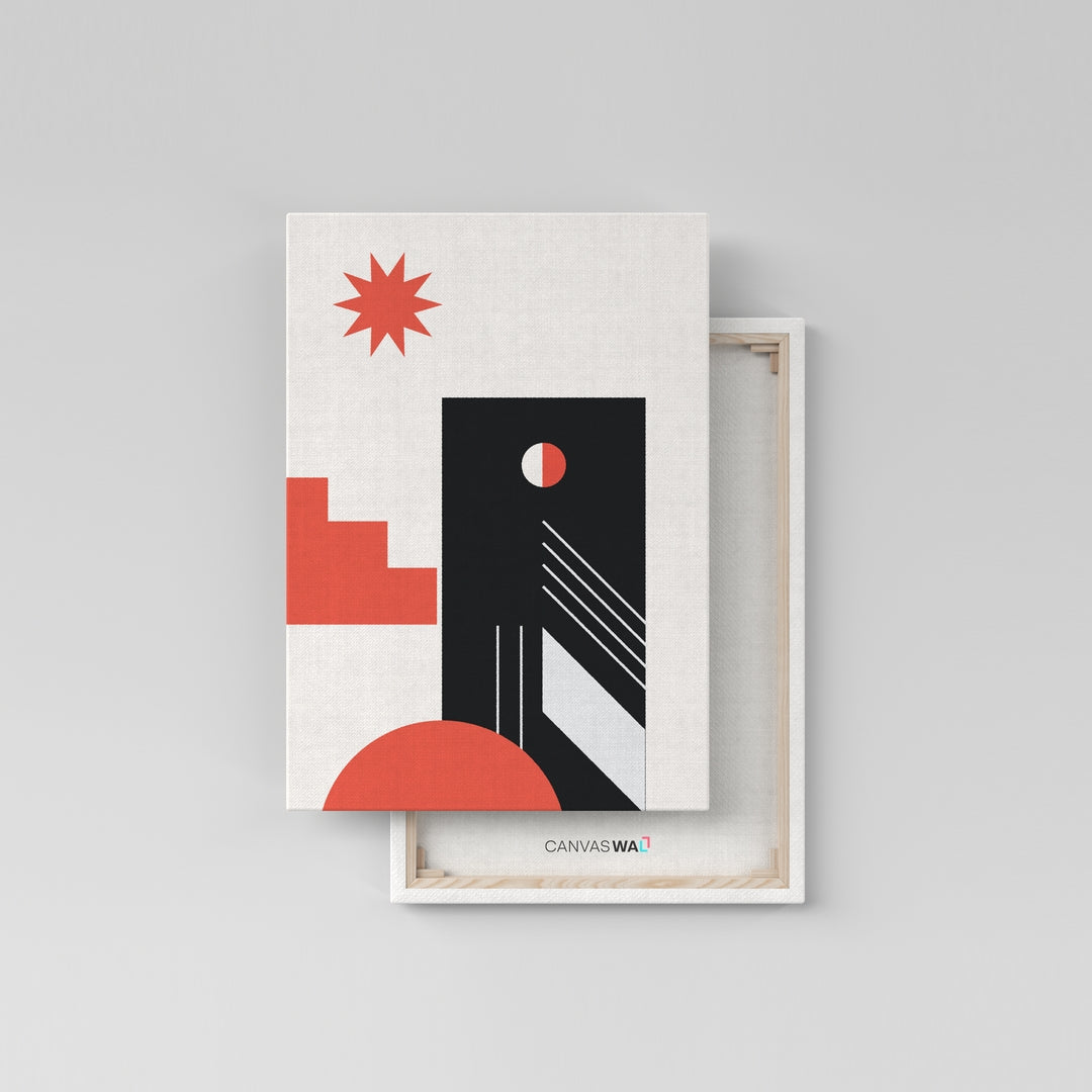 Bohemian Art Black&Red