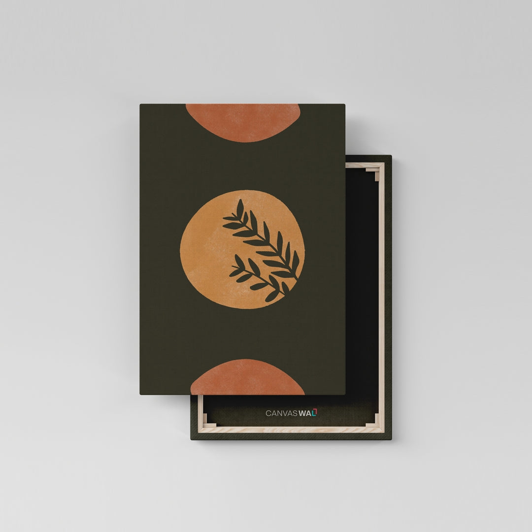 Flower Plants on Moon Wall