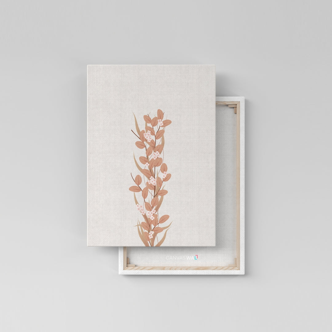 Boho plant with flower