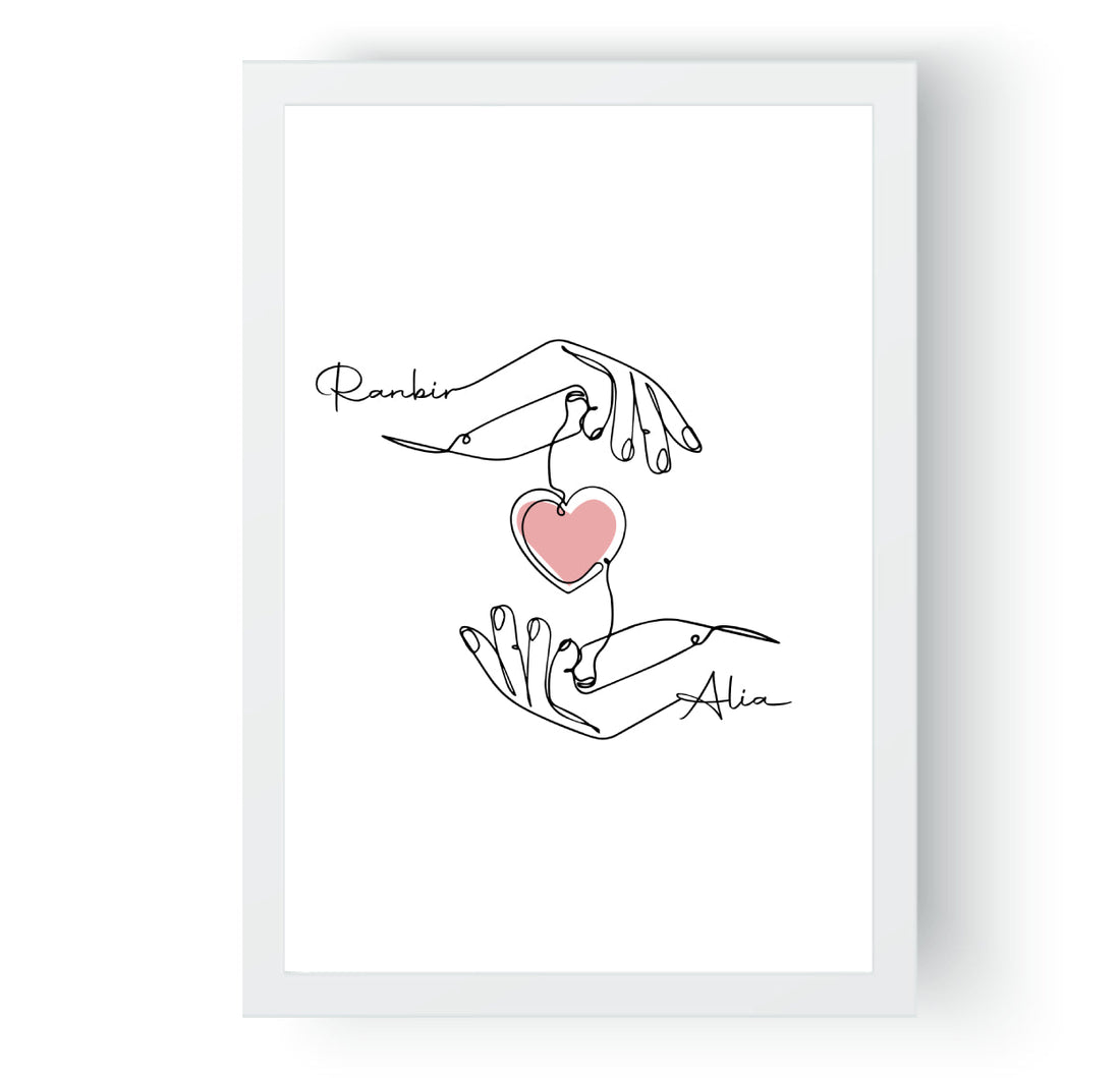 Personalised Line Art  | Bound In Love