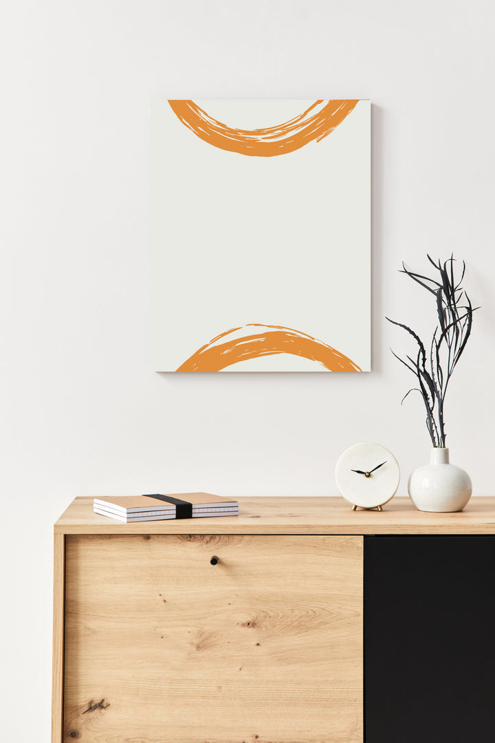 Boho Orange Strokes II