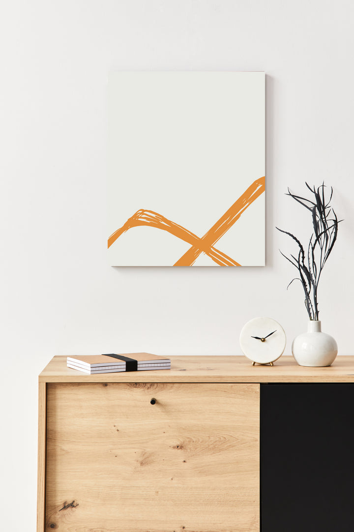 Boho Orange Strokes III