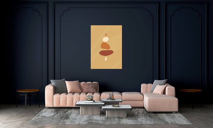 Abstract Stone & Stick