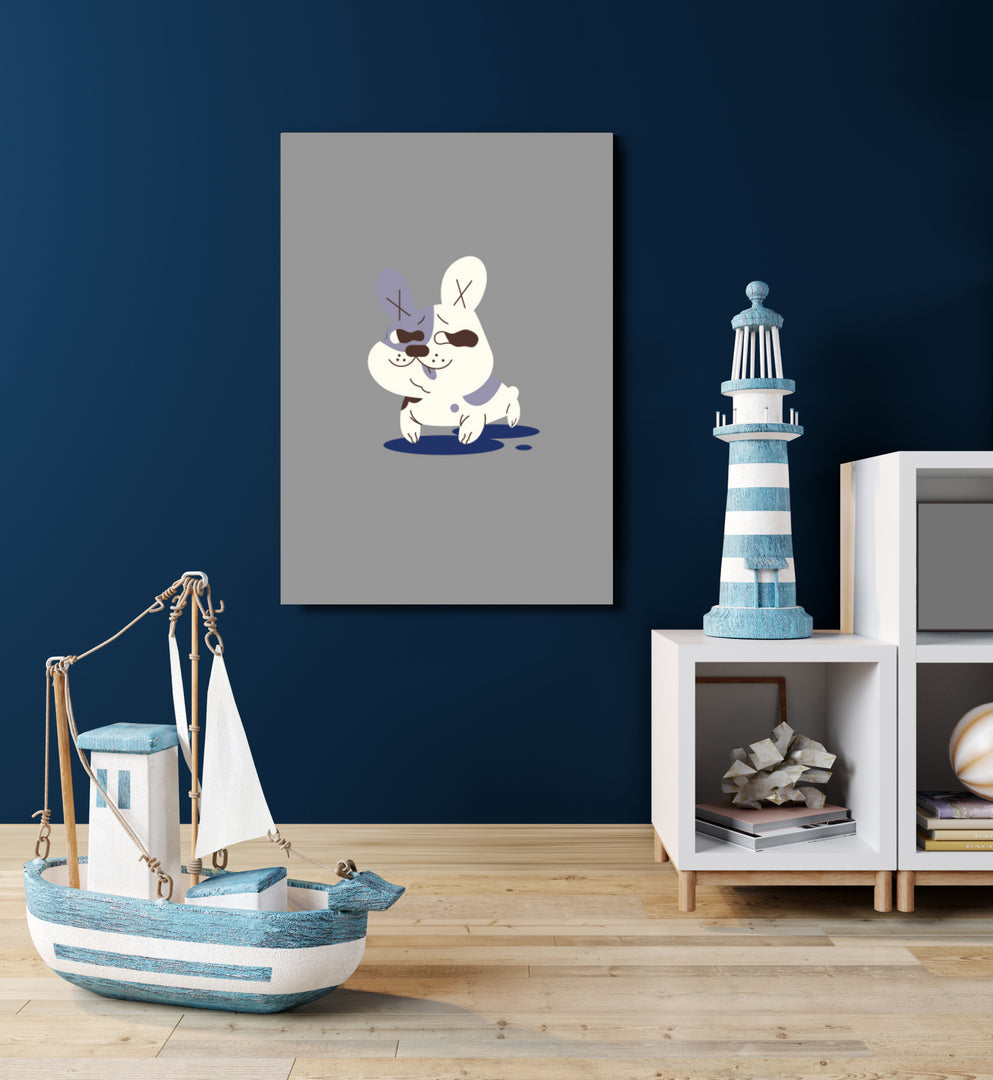 The Smirking White Puppy