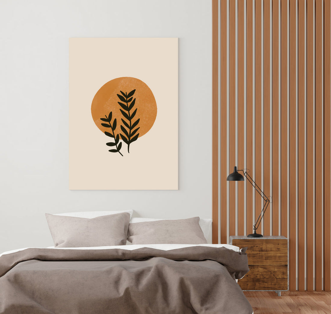 Flower Plants on Sun Wall