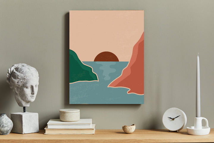River Delta Sunset