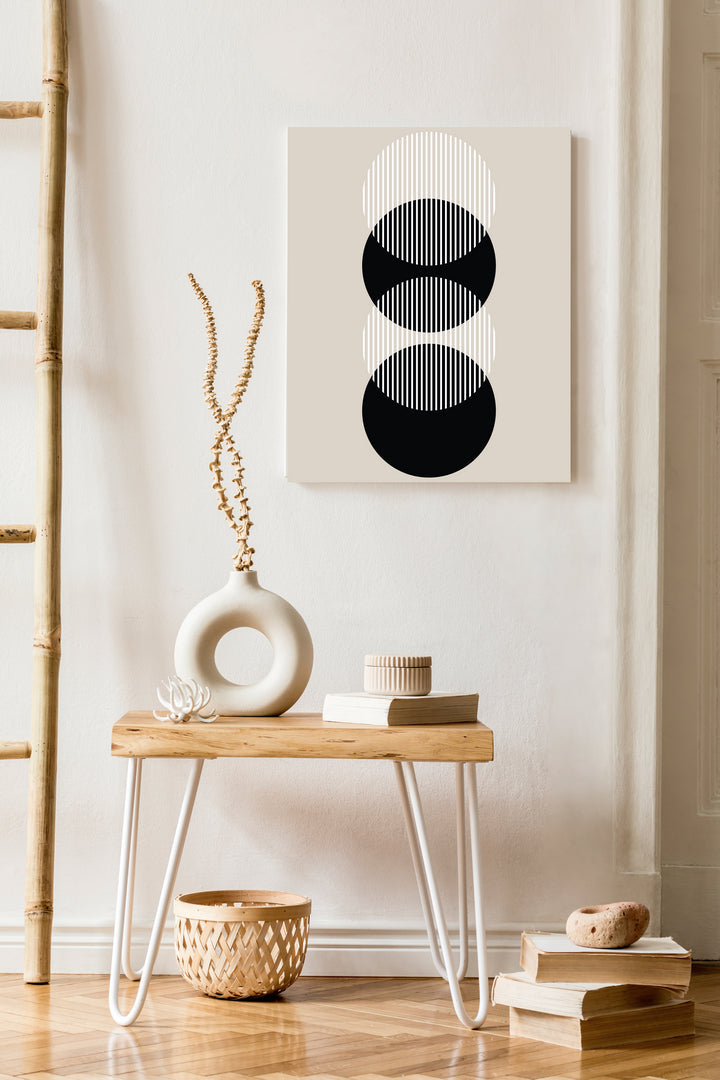 Mid Century Circle Art