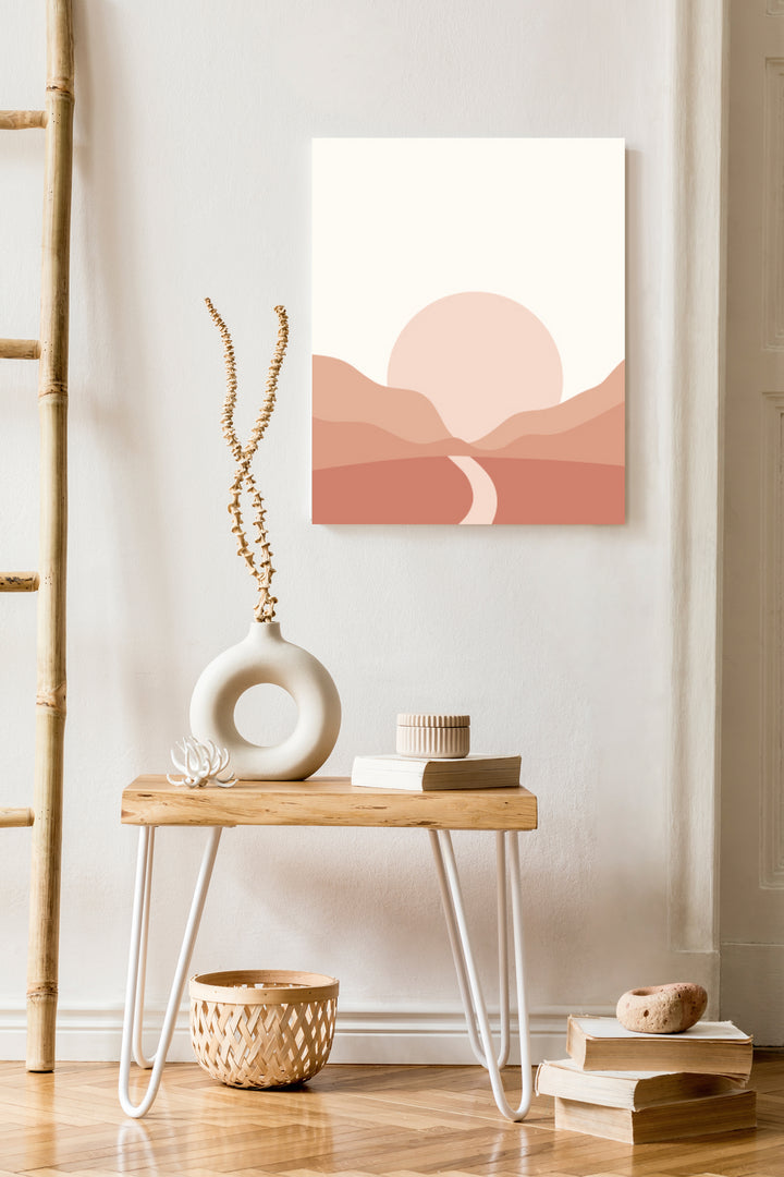 Nature Modern Dessert Sunset