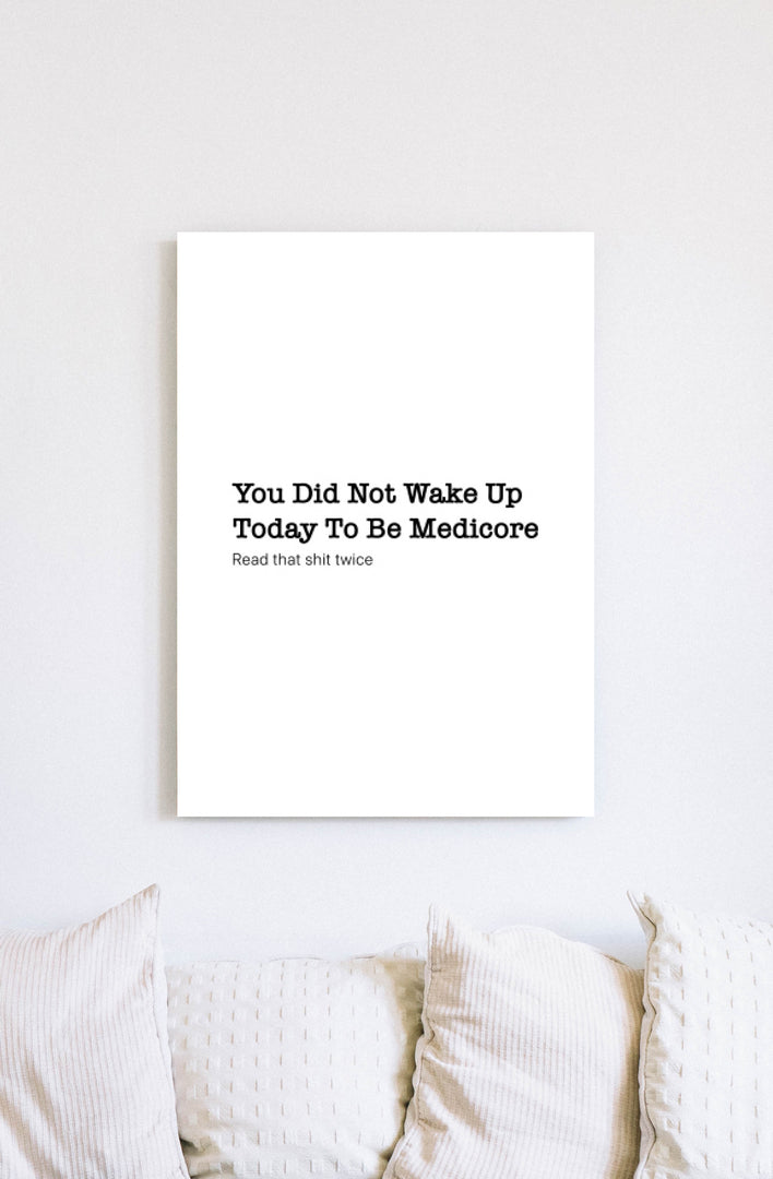 You Must Live It