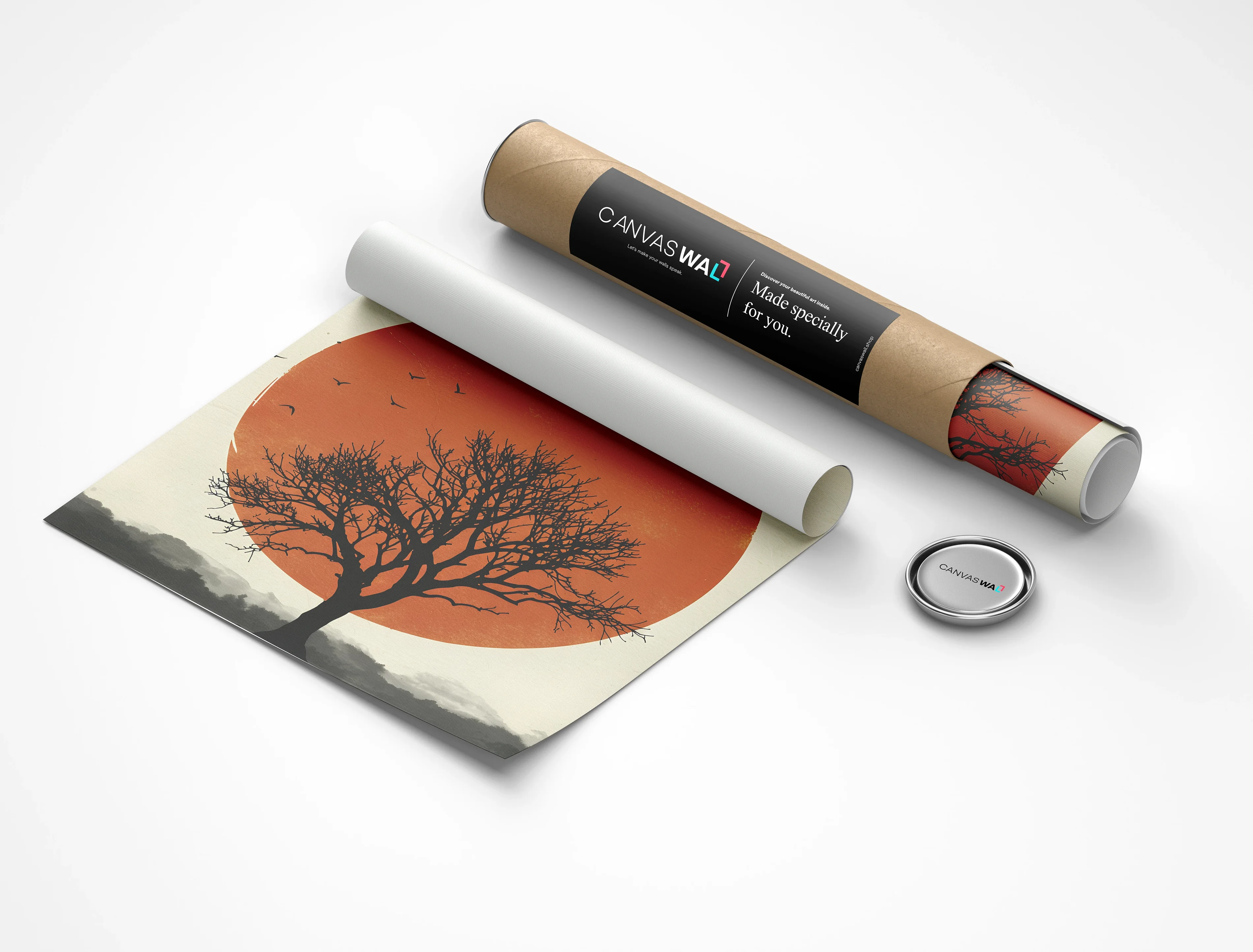 Solitary Tree Sunset