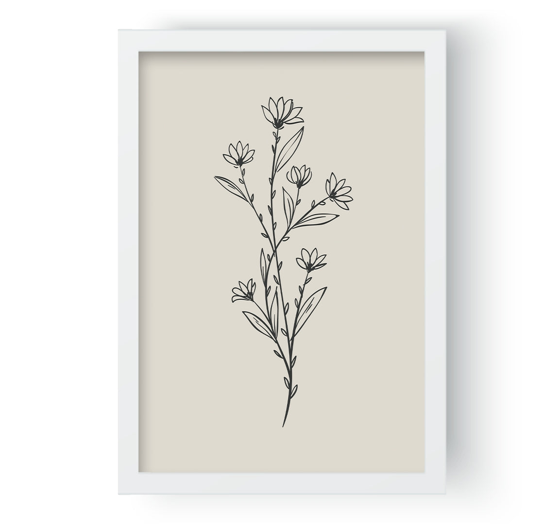 Minimalist Floral Art II
