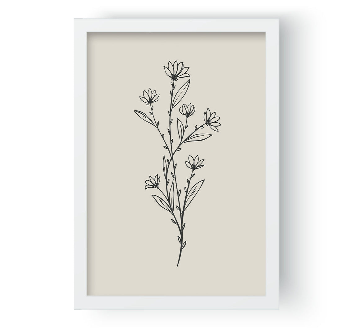 Minimalist Floral Art II