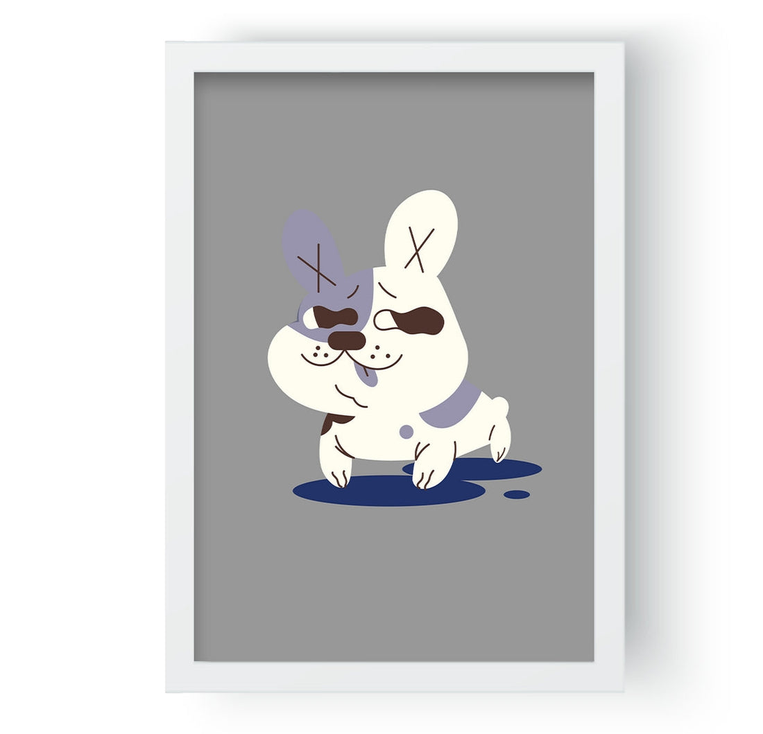 The Smirking White Puppy