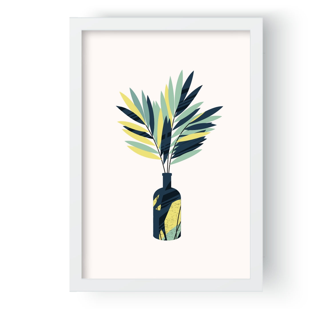 Aesthetic Minimalist Boho leafs