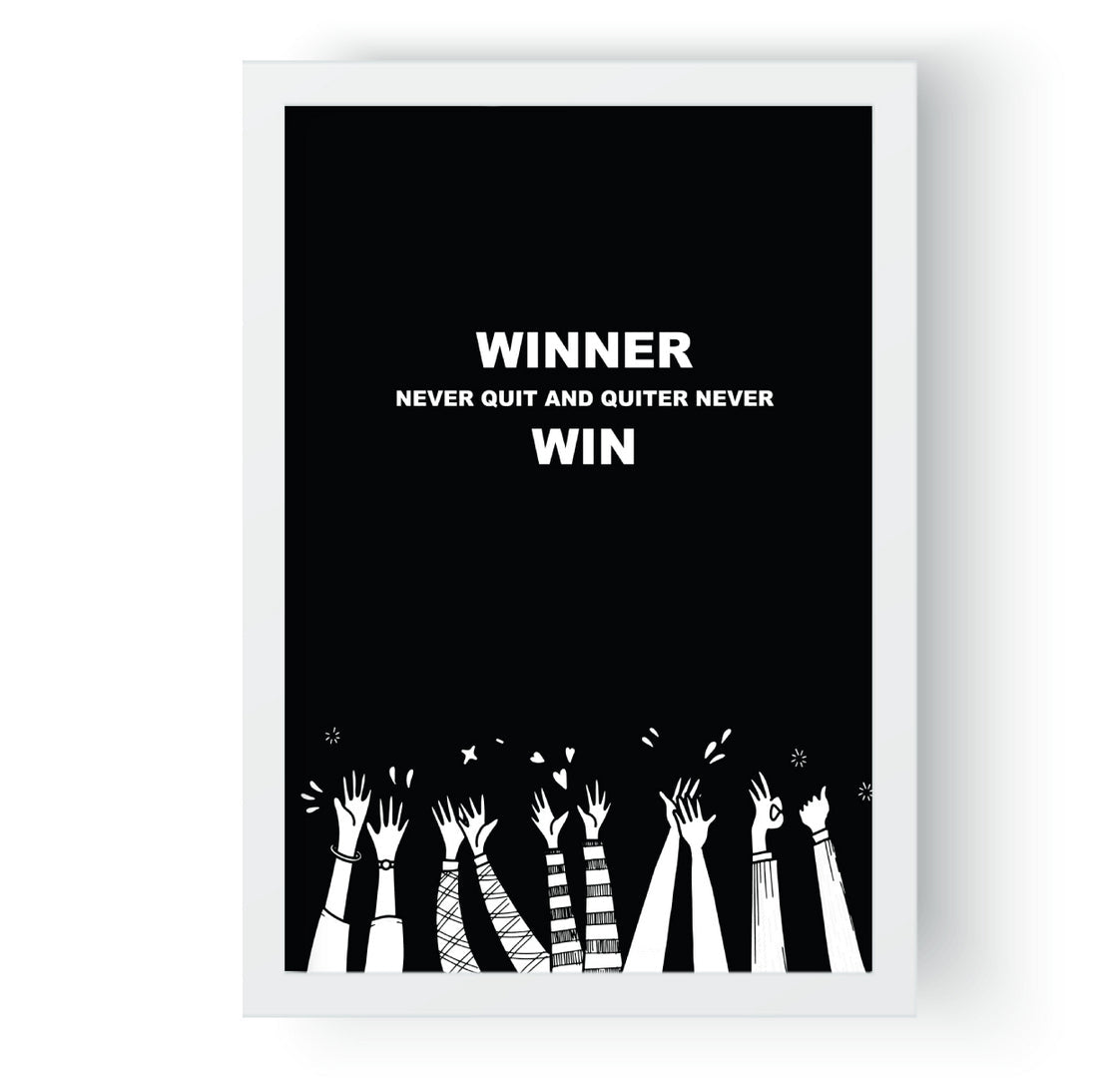 Winner Never quit