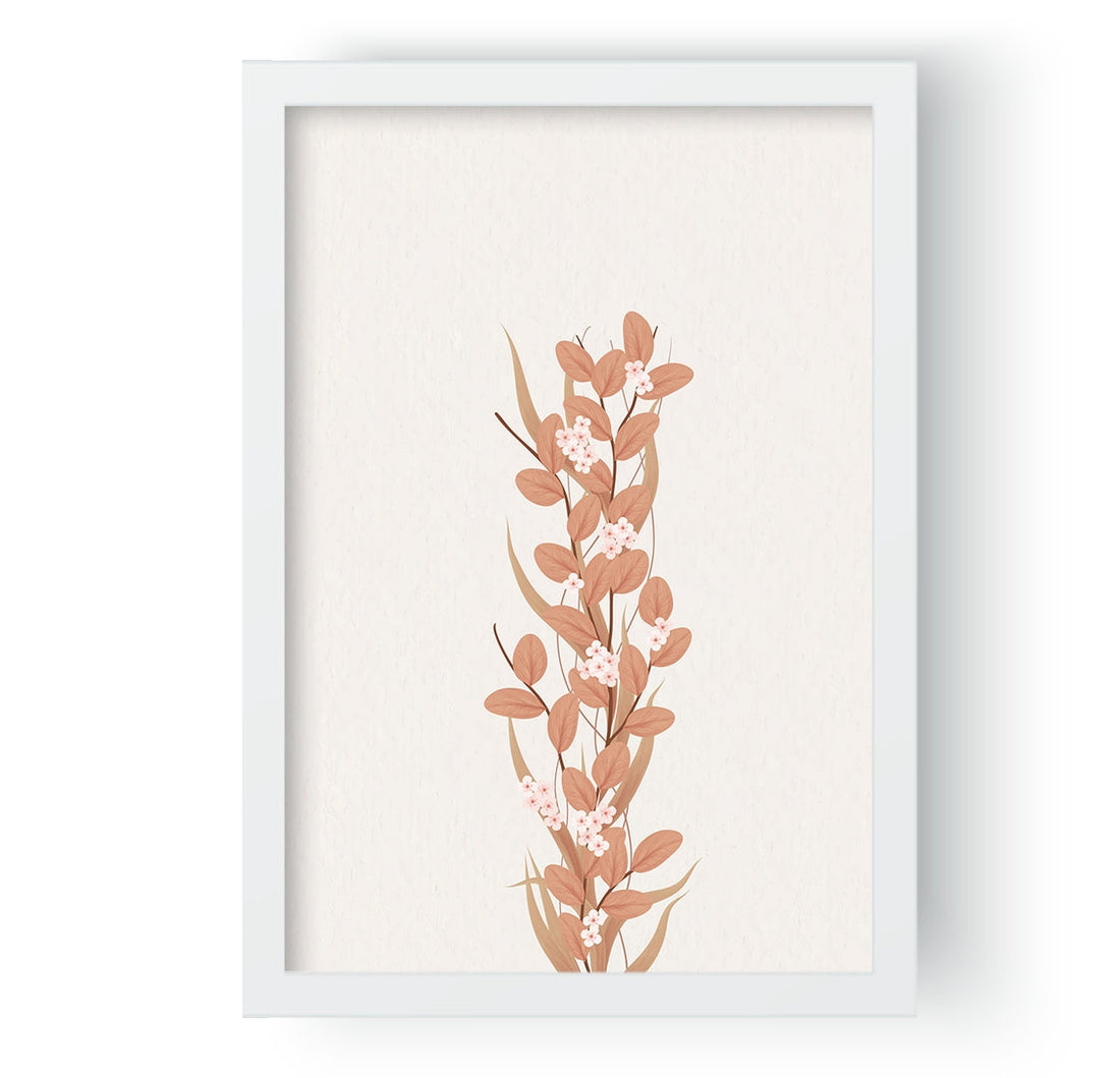 Boho plant with flower