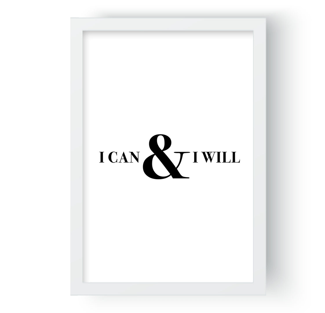 I Can & I will