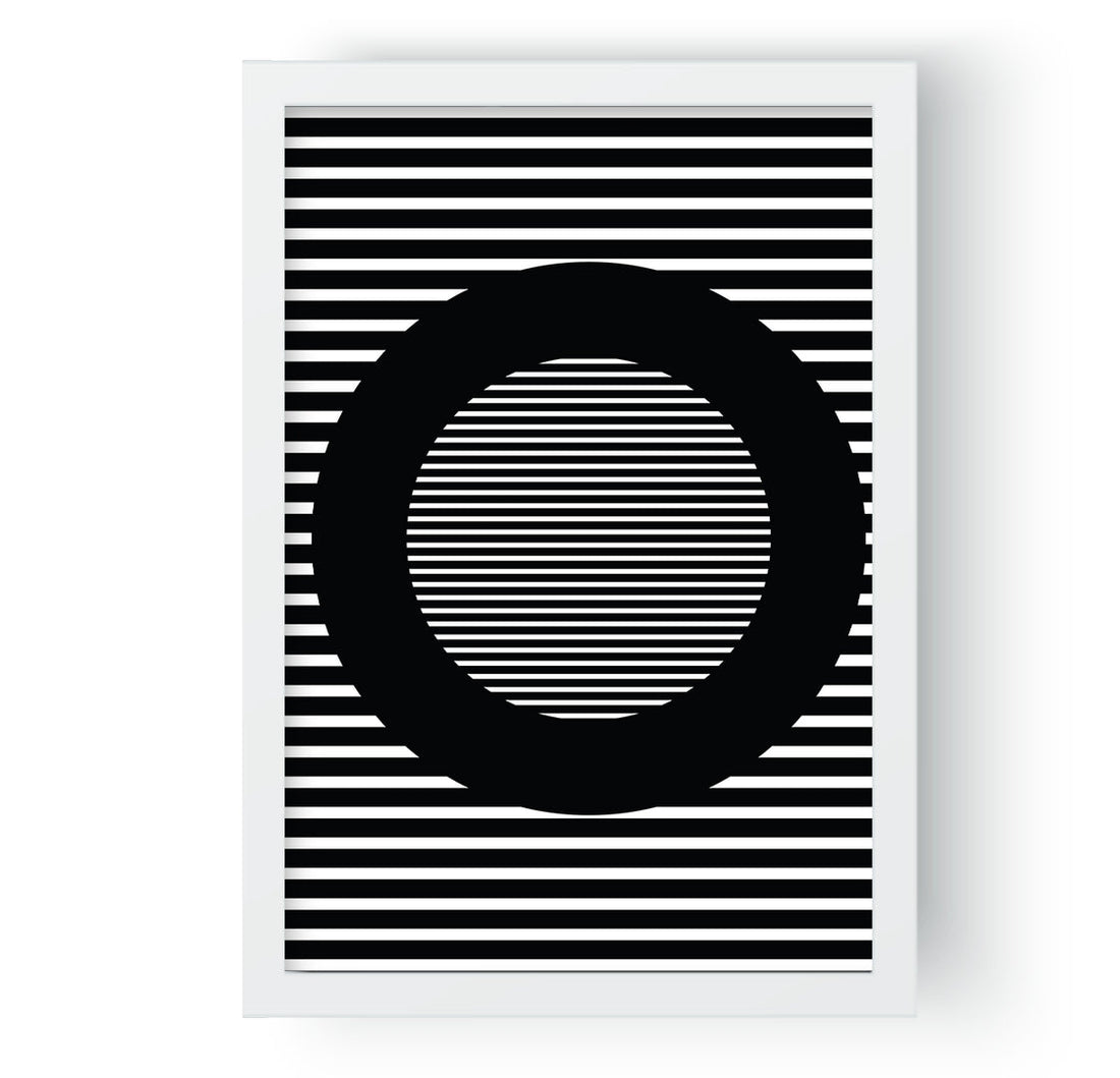 Black Geometric Ring