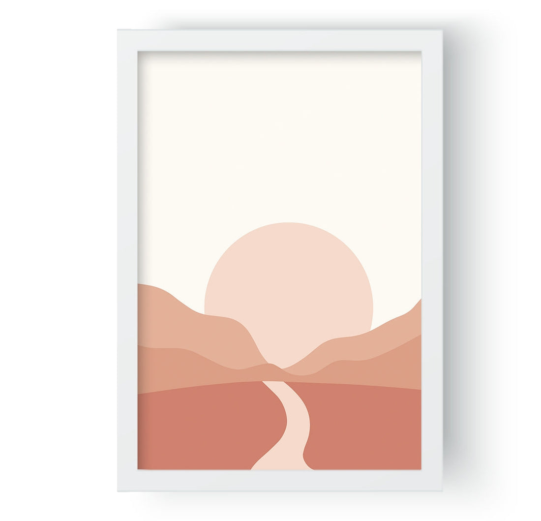 Nature Modern Dessert Sunset